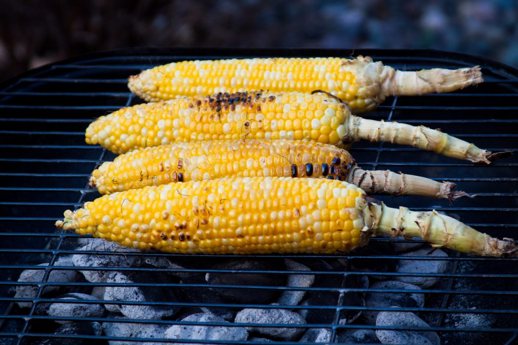 Sweet corn. Namitakhaire, CC BY-SA 4.0 <https://creativecommons.org/licenses/by-sa/4.0>, via Wikimedia Commons