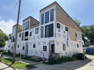 Friday Photos: Developers Turn Corner Lot Into Five Apartments