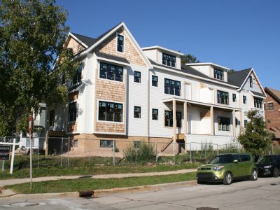 Friday Photos: Downer Avenue Townhomes Sit Nearly Finished