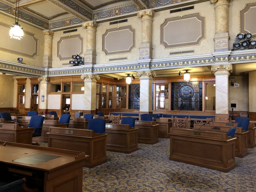 Common Council chamber at Milwaukee City Hall. Photo by Jeramey Jannene.