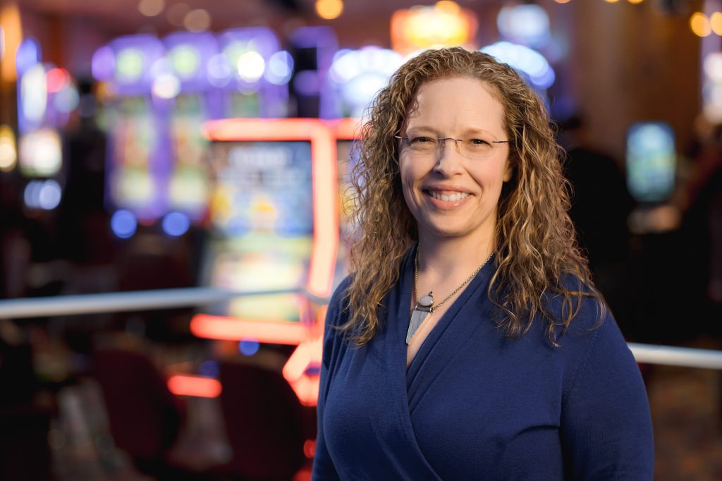 Kerry Janovitch. Photo courtesy of Potawatomi Hotel & Casino.