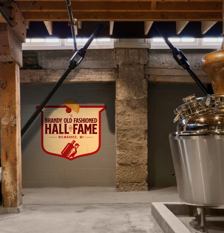 Brandy Old Fashioned Hall of Fame. Photo Courtesy of Central Standard Craft Distillery