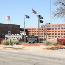 Harley-Davidson headquarters, 3700 W. Juneau Ave. Photo by Jeramey Jannene.