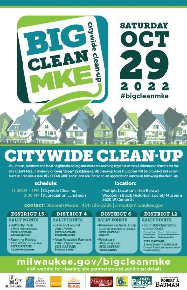 Big Clean MKE flyer 2022