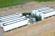 A 5-megawatt battery storage project owned by Alliant Energy in Iowa. Photo courtesy of Alliant Energy/WPR.