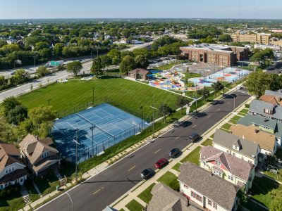 Renovated Green Bay Playfield Opens