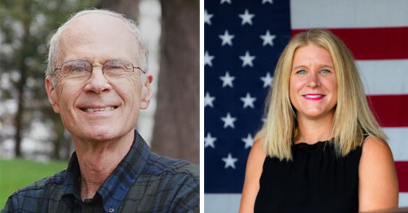 Incumbent Doug La Follette and Rep. Amy Loudenbeck face off in the Nov. 8 election for Secretary of State. Photos courtesy of La Follette's and Loudenbeck's campaigns 