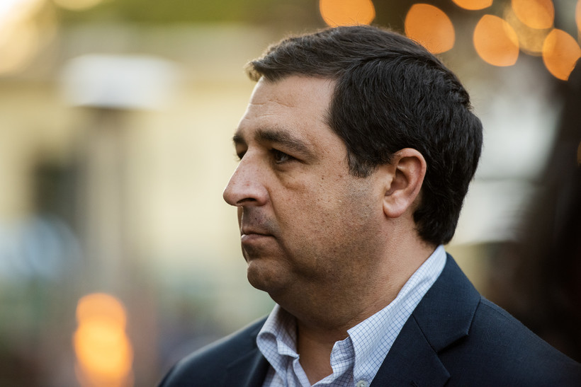 Attorney General Josh Kaul attends a campaign event for himself and other Democratic candidates Saturday, Oct. 8, 2022, in Middleton, Wis. Angela Major/WPR