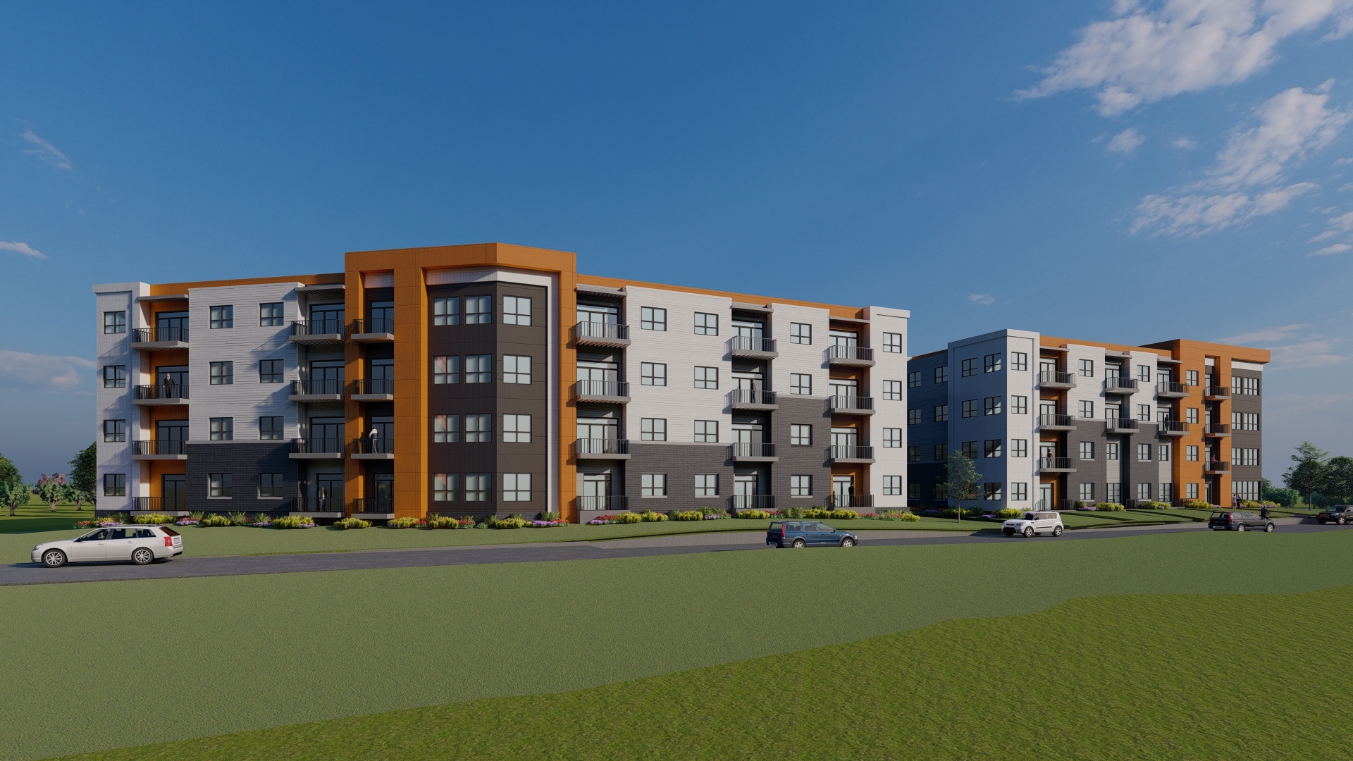 Rendering for the MSP Real Estate Inc. project at 11500 W. Burleigh St. Photo courtesy of MSP.