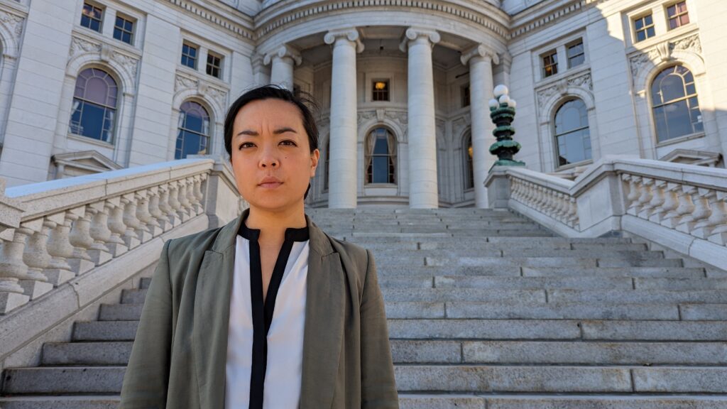 Rep. Francesca Hong (D-Madison) is one of several state representatives running for reelection unopposed. Photo by Baylor Spears/Wisconsin Examiner.