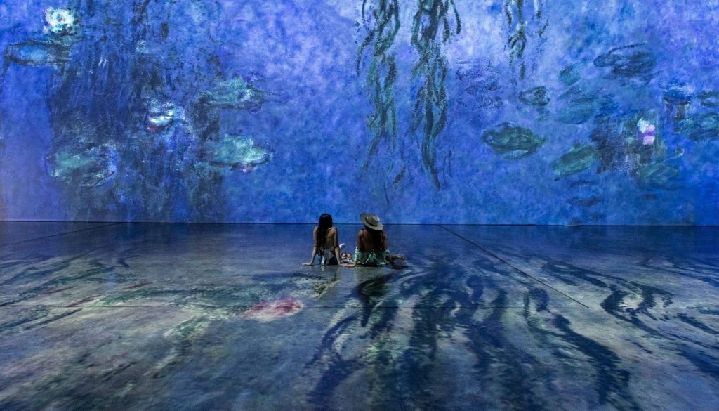 Beyond Monet: The Immersive Experience. Image from the Wisconsin Center District.