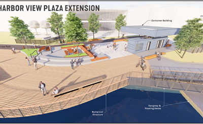 Design Plans Unveiled for Harbor District Riverwalk Project