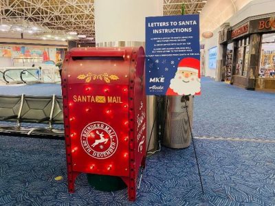“Letters to Santa” Mailbox Set Up Inside Milwaukee Airport