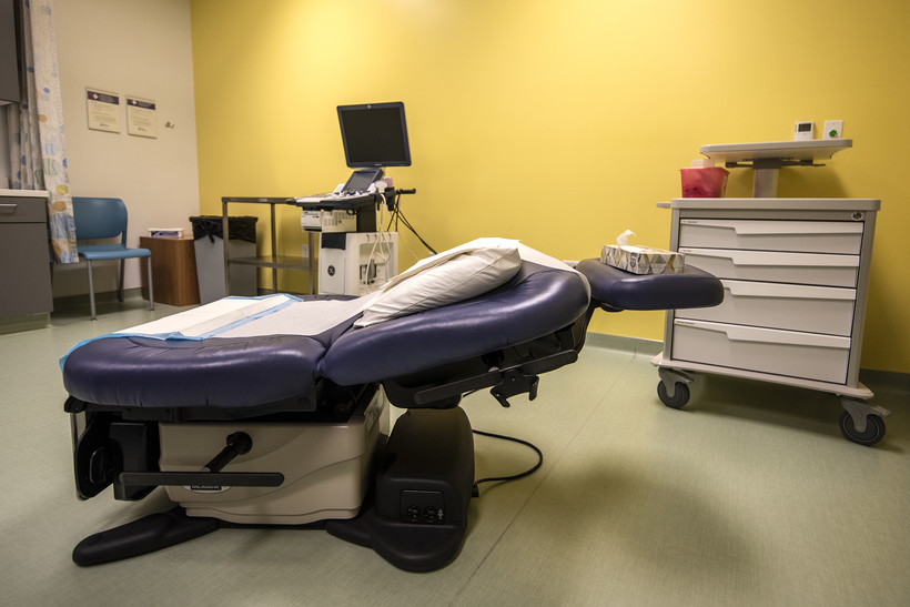 The clinic is prepared before patients arrive Friday, May 27, 2022, at Planned Parenthood’s Water Street Health Center in Milwaukee, Wis. Angela Major/WPR