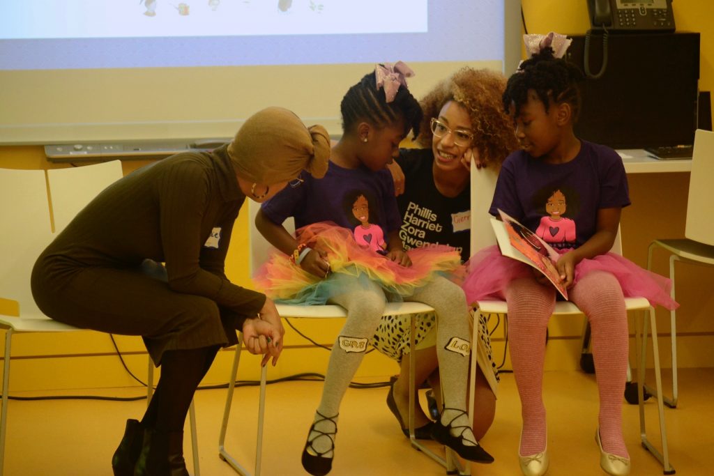 Hair Representation in Children’s Books Workshop at the National Museum of African American History and Culture. Photo courtesy of Cierra Kaler-Jones.