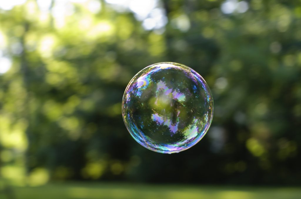 Bubble. Photo by Serge Melki from Indianapolis, USA, CC BY 2.0 , via Wikimedia Commons