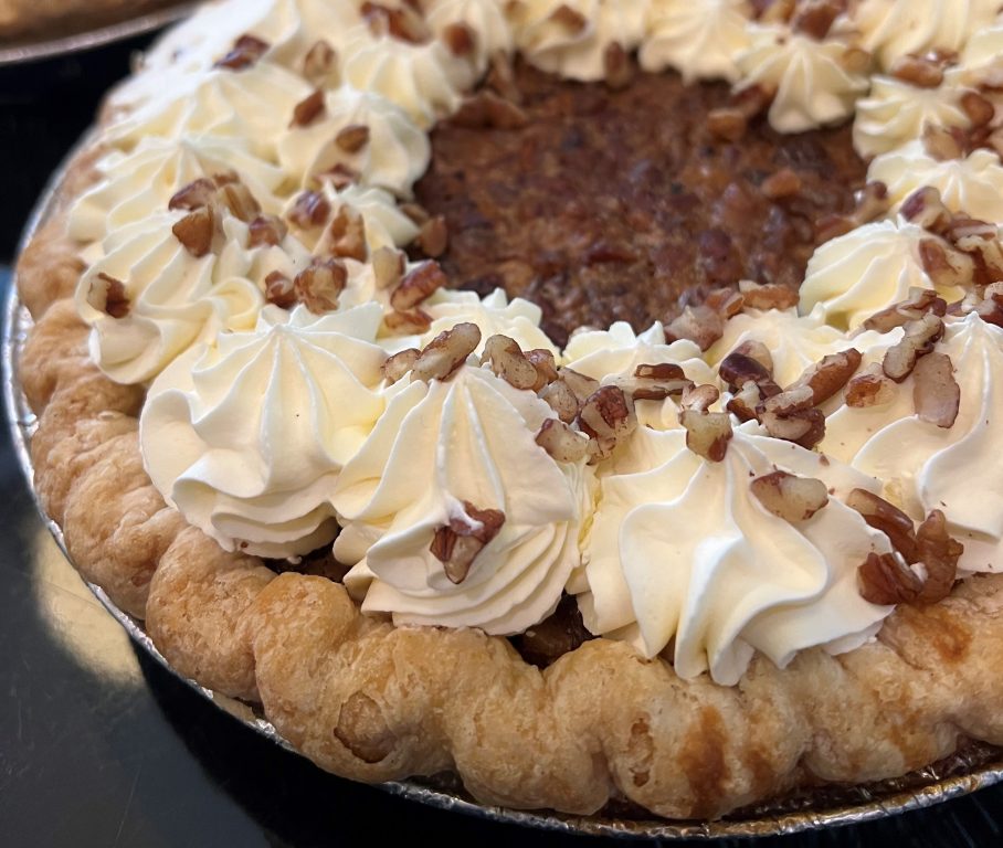 Honeypie's Bourbon Walnut Pecan pie. Photo courtesy of Sarah Poliak. 