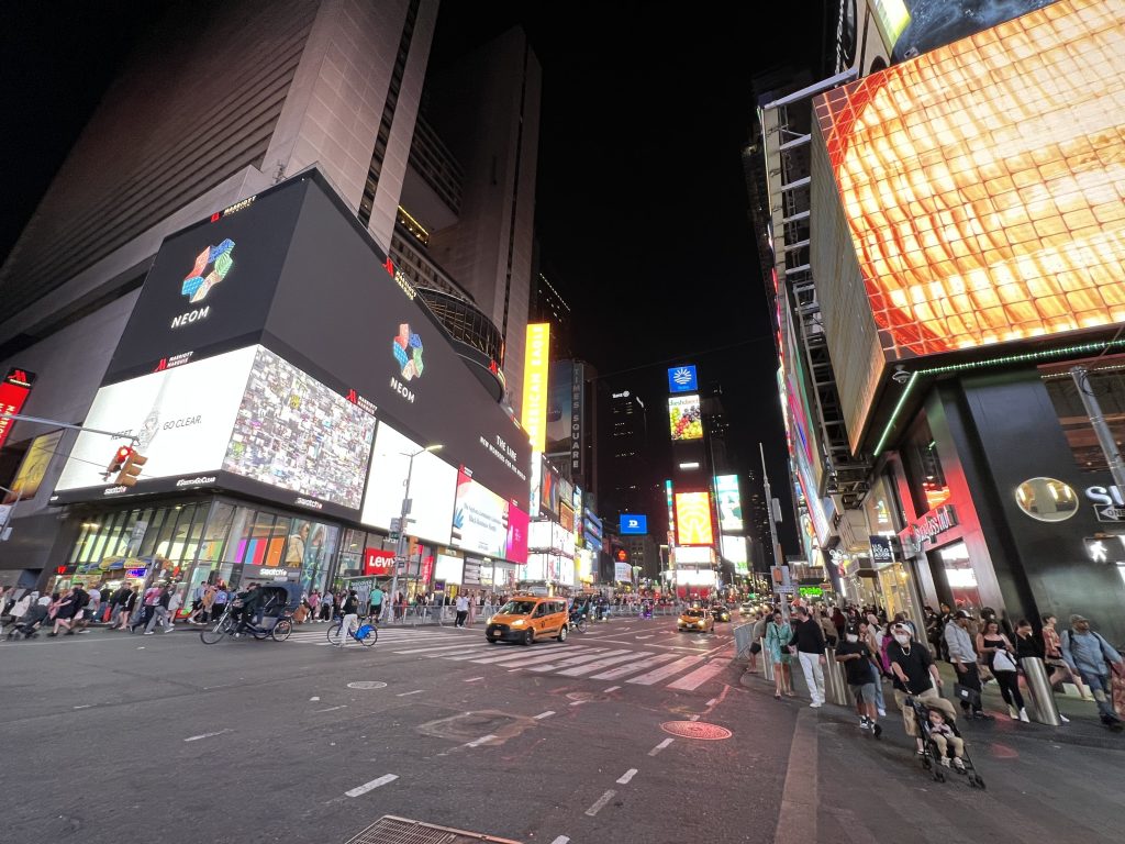 Times Square. Photo by Jeramey Jannene.