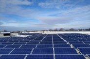 Mercury Marine's global headquarters in Fond du Lac features a solar array. More Wisconsin companies have embraced sustainability in the wake of the COVID-19 pandemic. Photo courtesy of Mercury Marine