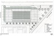 Site plan for Beyond Organic at 716 W. Windlake Ave. Plan submitted to DCD, drawn Korb + Associates Architects.