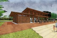 Open-Air pavilion. Rendering from MMSD.
