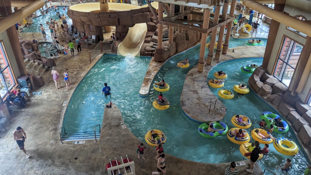 UW-Madison’s conservative Center for the Study of Liberal Democracy hosted school board members at the Great Wolf Lodge (pictured above) for a private symposium in December focused on their “rights and responsibilities”. Photo by Baylor Spears/Wisconsin Examiner.