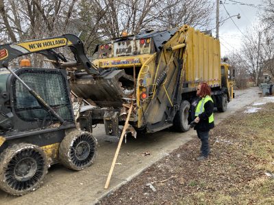 DPW crews spring to action to address illegal dumping