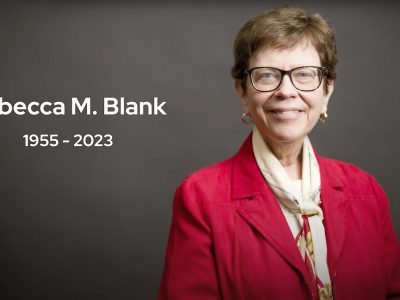 Rebecca Blank, former UW–Madison chancellor, dies of cancer