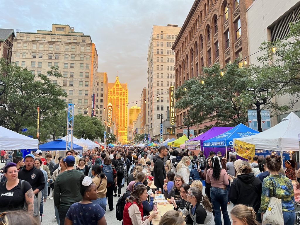 2022 Milwaukee Night Market. Photo by Jeramey Jannene.