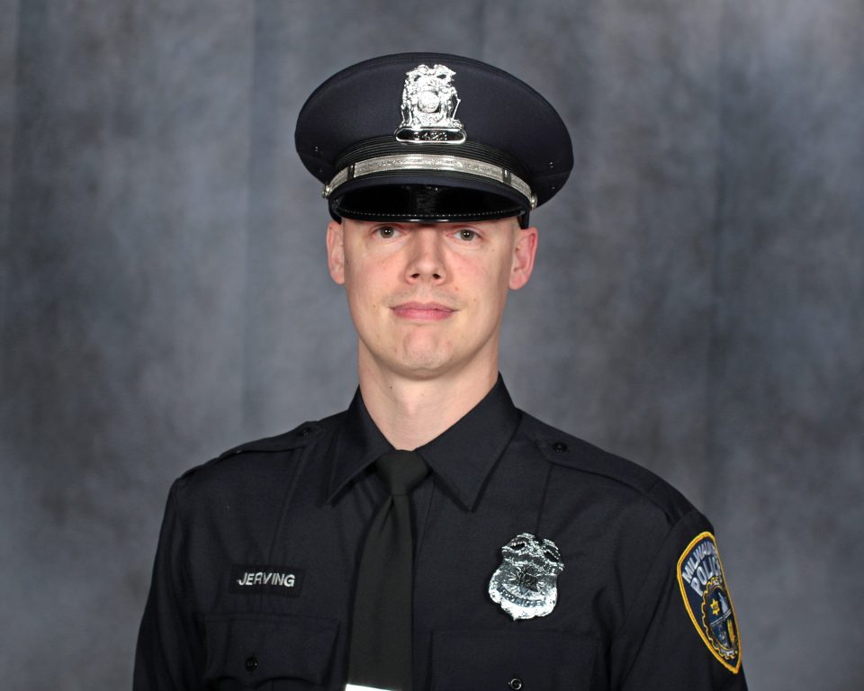 Peter E. Jerving. Photo from the Milwaukee Police Department.