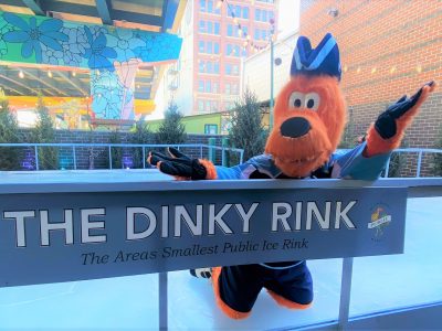 Miniature Ice Rink Returns to Milwaukee Public Market