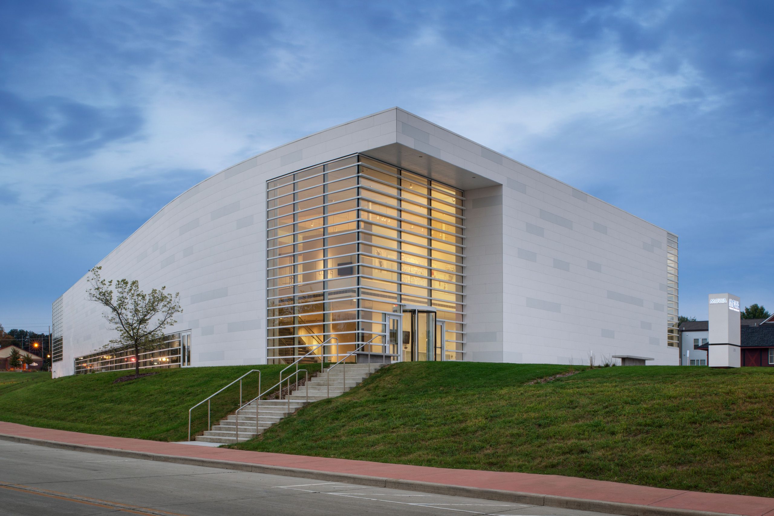 Museum of Wisconsin Art. Photo courtesy of HGA Architects.