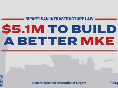 MKE Airport Awarded Federal Funding from Bipartisan Infrastructure Law
