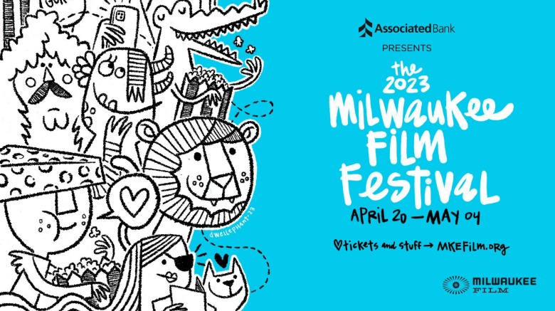 2023 Milwaukee Film Festival artwork. Image from Milwaukee Film.