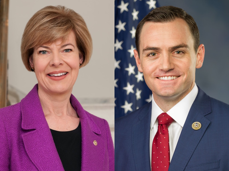 Tammy Baldwin and Mike Gallagher.