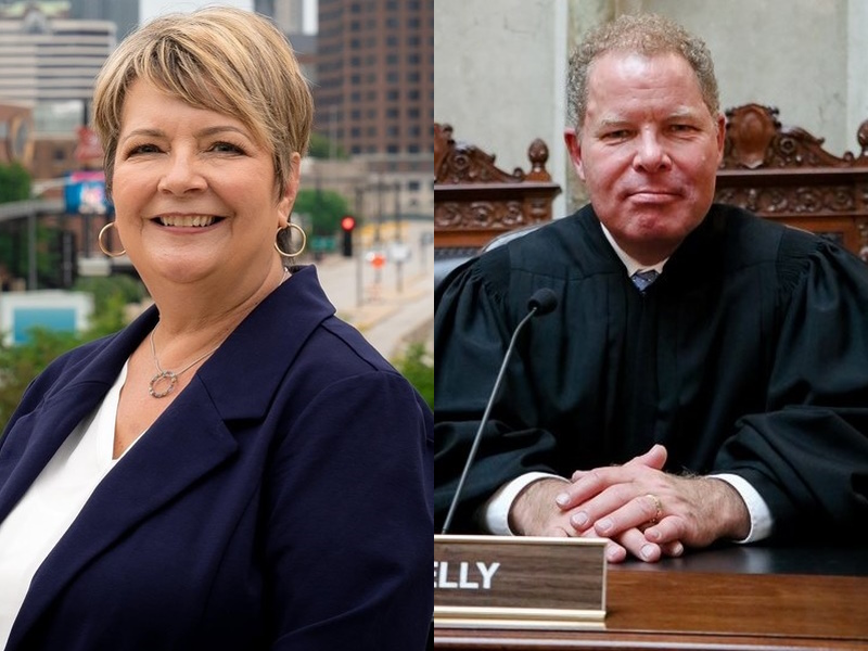 Milwaukee County Judge Janet Protasiewicz and former state Supreme Court Justice Dan Kelly. Photos courtesy of the campaigns