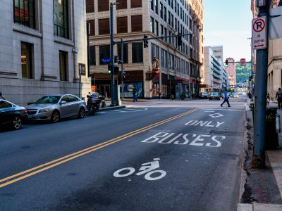 Transportation: 35th Street Bus-Bike Lane Wins Federal Funding