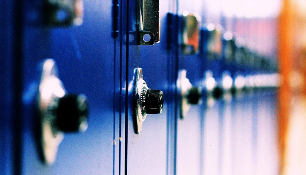 School lockers.