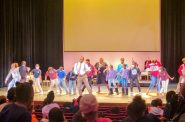 Milwaukee Academy of Science students joined the cast on stage last month to learn dances from the Harlem Renaissance era. Photo by PrincessSafiya Byers/NNS.