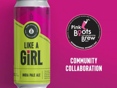 “Like a Girl” IPA Brewed Exclusively by Women, Debuts at Third Space Brewing on March 8th, International Women’s Day