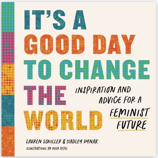 "It's a good day to change the world," book cover. Photo courtesy of the Milwaukee Artist Resource Network.