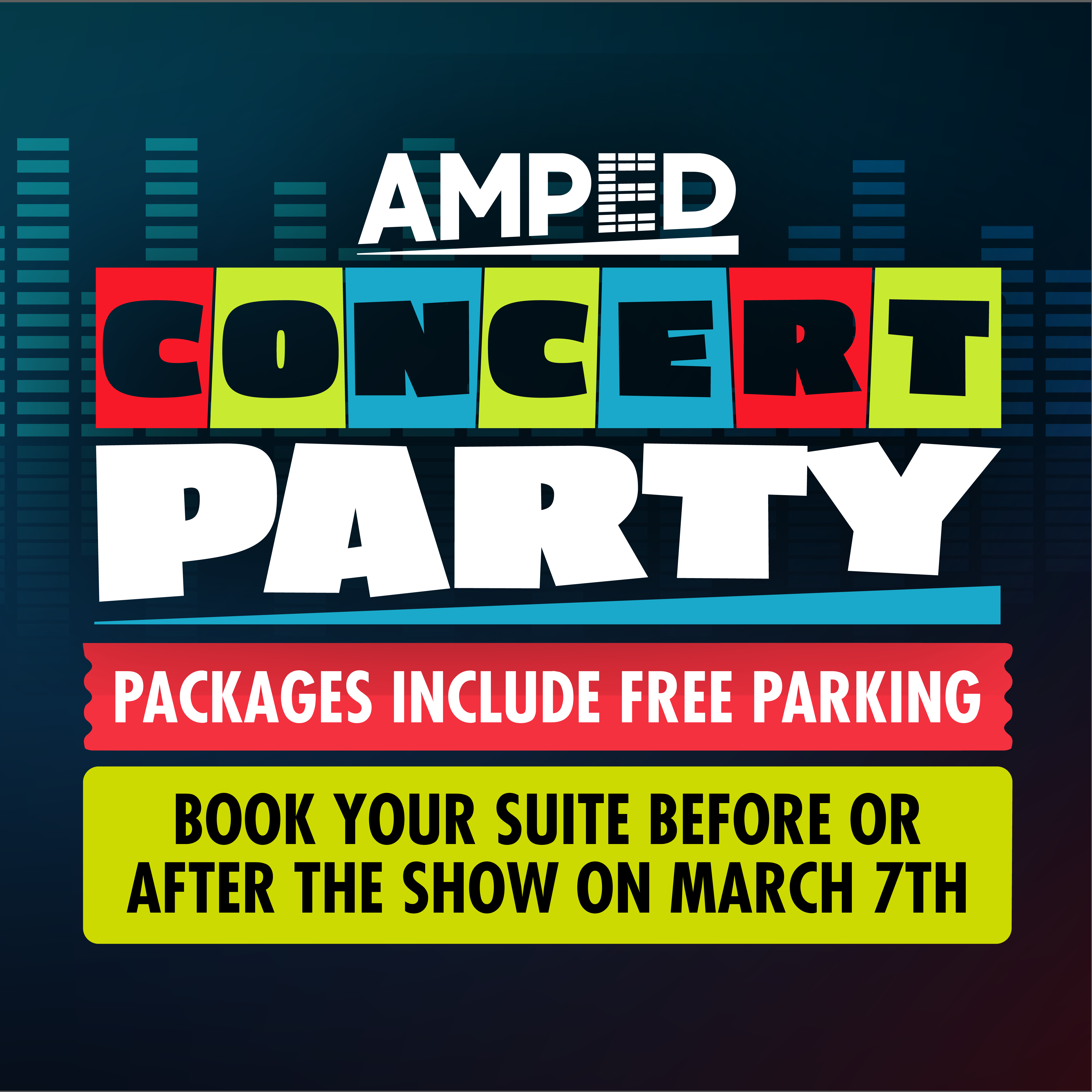 Amped Introduces Concert Party Series