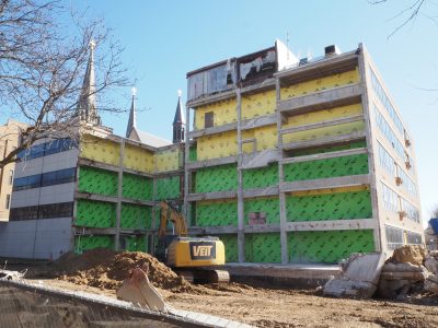 Friday Photos: Marquette’s New Nursing Building Quickly Taking Shape