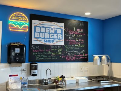 Brew’d Burger Opens at Crossroads Collective