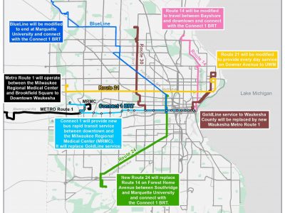 Transportation: 6 Bus Routes Will Change With BRT Launch
