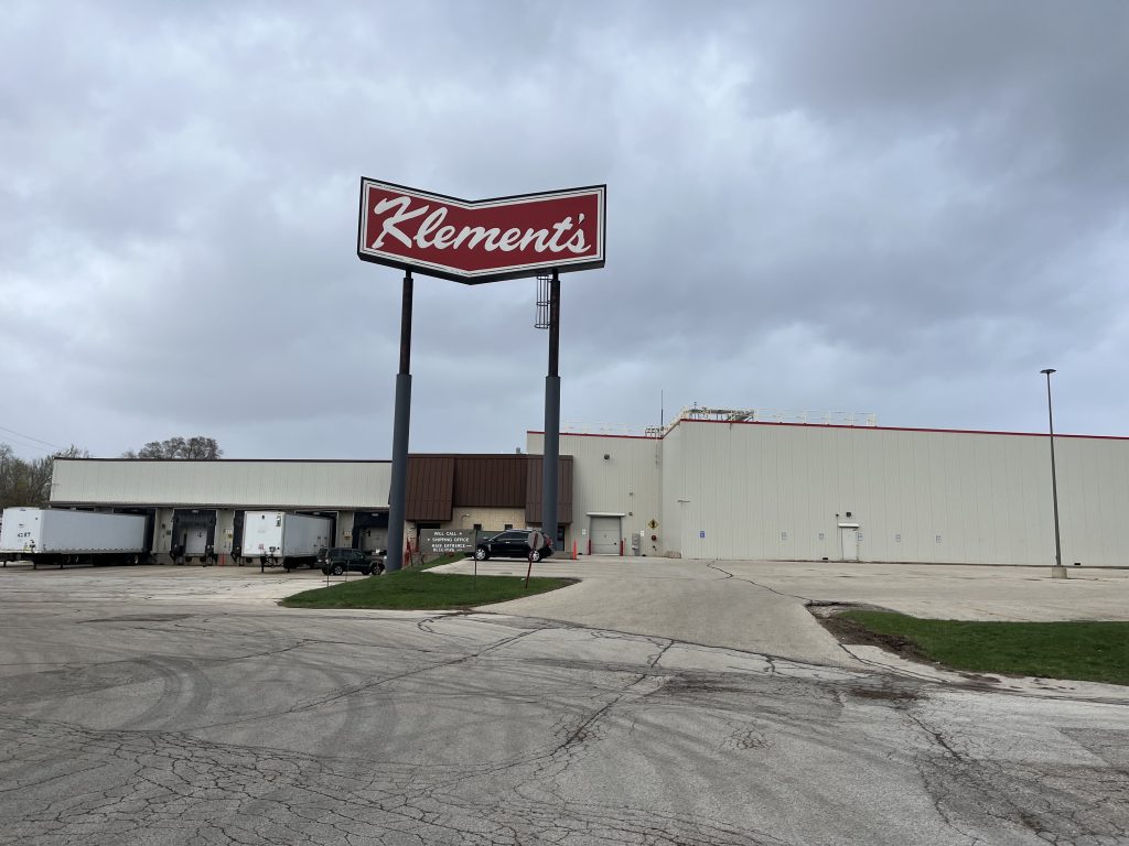 Site of Klement's Sausage Factory, 2650 S. Chase Ave., Photo taken April 17, 2023 by Sophie Bolich.