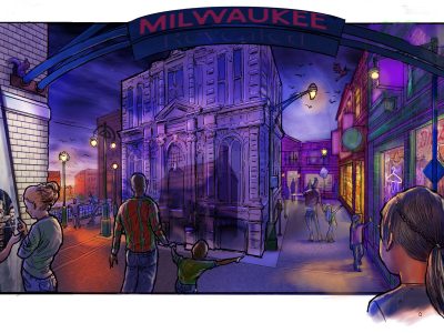 New Museum Gallery An Immersive Milwaukee Streetscape
