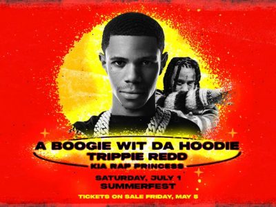 Summerfest Announces A-Boogie Wit Da Hoodie, Trippie Redd with Kia Rap Princess July 1 at American Family Insurance Amphitheater
