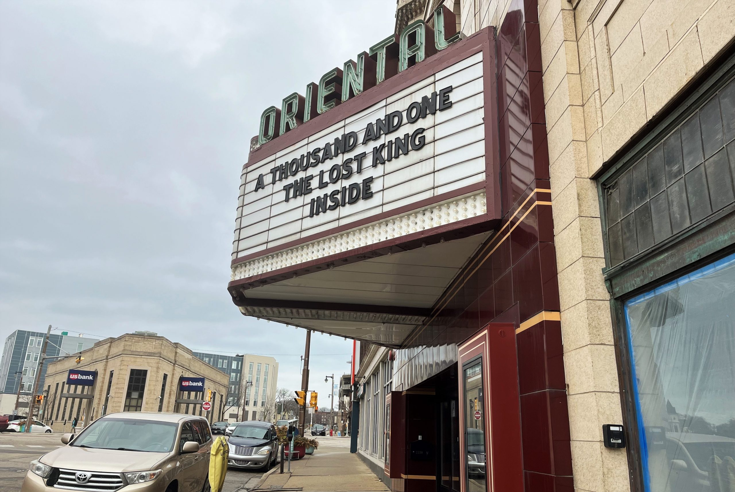 The Oriental Theatre, 2230 N. Farwell Ave. Photo taken March 31, 2023 by Sophie Bolich.