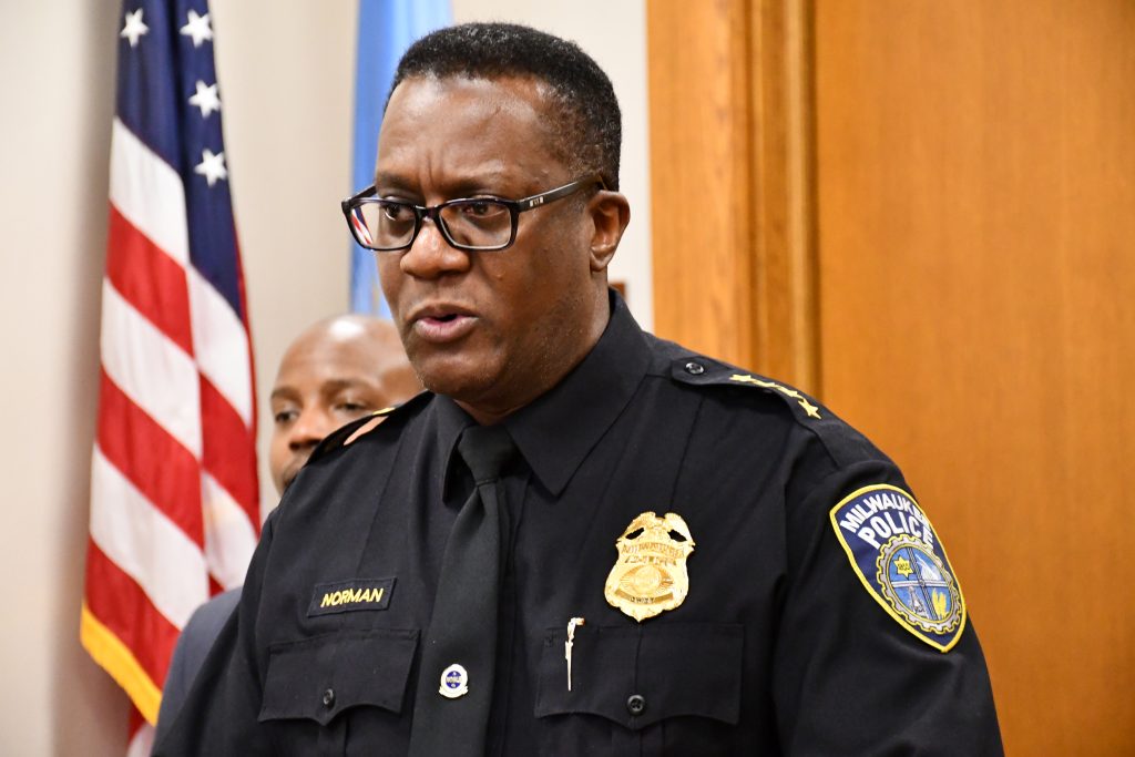 Milwaukee Police Chief Jeffrey Norman. Photo by Jeramey Jannene.